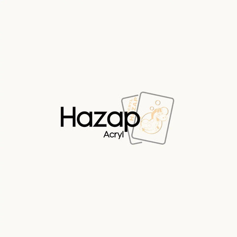 Logo de Hazap, représentant une conception moderne et dynamique, symbolisant l'innovation et la passion pour les produits de qualité. Idéal pour identifier la marque et renforcer sa visibilité.